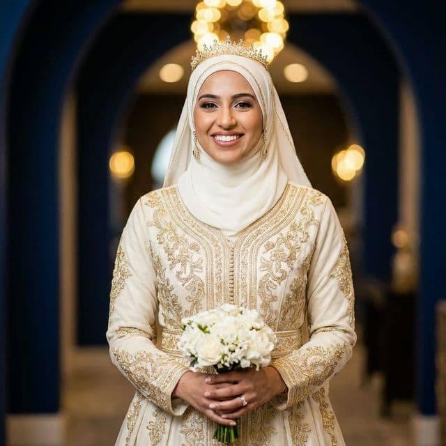 Potret Mempelai Wanita